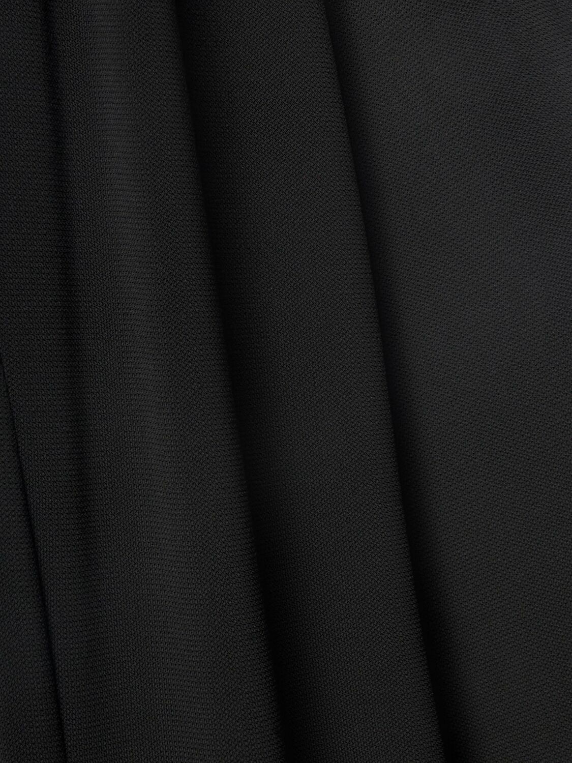 MAX MARA Pompei Viscose Blend Crepe Long Dress Max Mara