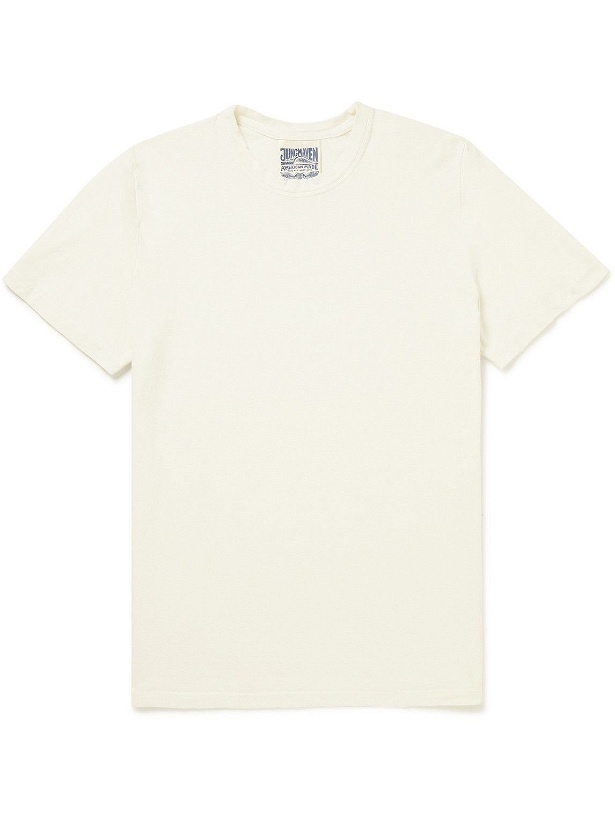 Photo: Jungmaven - Baja Hemp and Organic Cotton-Blend Jersey T-Shirt - Neutrals