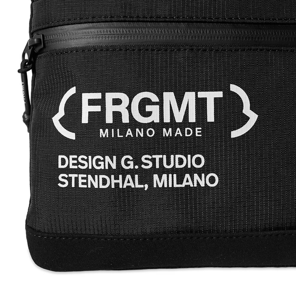 MONCLER GENIUS 22AW × FRAGMENT Sacoche Moncler Men's Genius x Fragment Sacoche Side Bag in Black Moncler