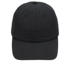NANGA Men's Nylon Tusser Baseball Cap in Black 