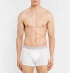 Hanro - Two-Pack Stretch-Cotton Boxer Briefs - Men - White