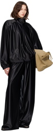 MARIE ADAM-LEENAERDT Black Chic Tracksuit Jacket