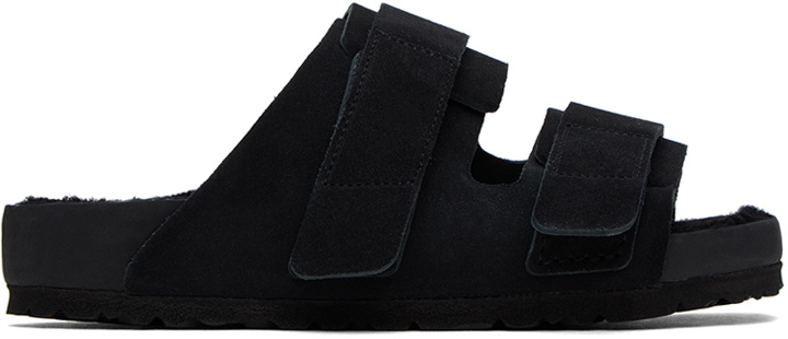 Photo: Tekla Black Birkenstock Edition Uji Sandals