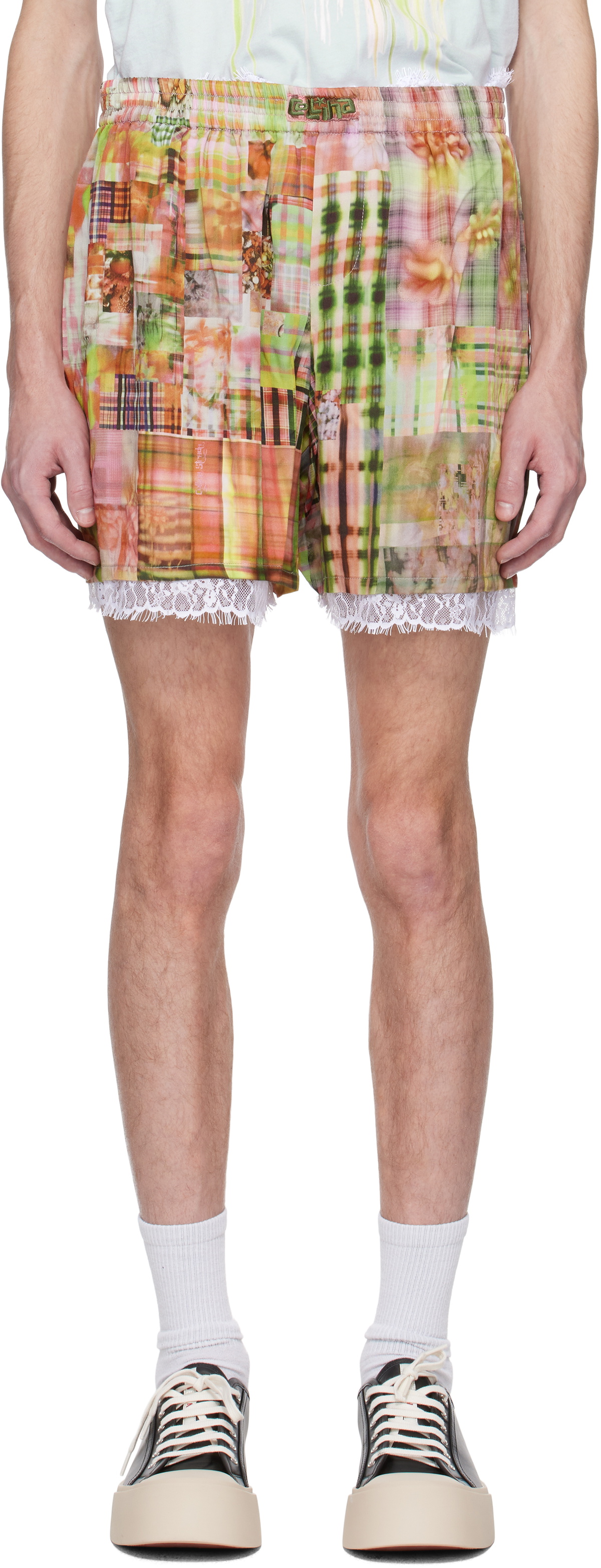 Collina Strada Multicolor Plaid Odeon Boxers