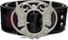 Chopova Lowena Black & Red Tartan Belt