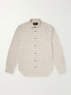 Purdey - Checked Cotton-Flannel Shirt - Brown