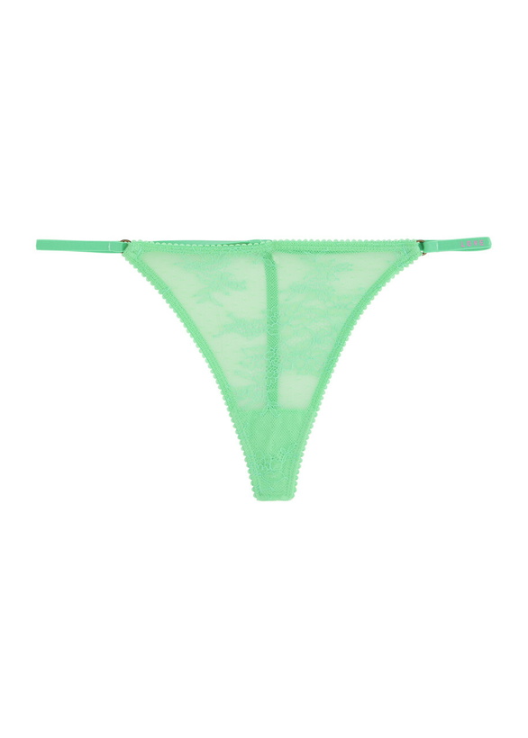 Photo: Love Stories Spice Lace Thong Bright Green