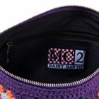 MC2 Saint Barth Parisienne Violet Crochet Crossbody Pouch Bag