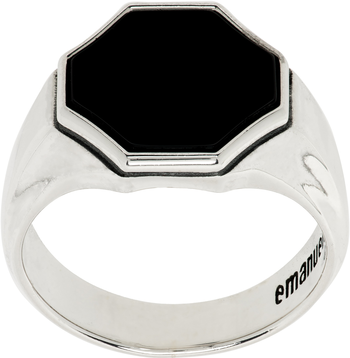 Emanuele Bicocchi Signet Flourish Ring