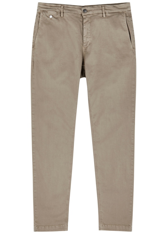Photo: Replay Benni Hyperflex X,lite Cotton-blend Chinos Beige