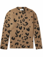 Jil Sander - Reversible Merino Wool-Jacquard Sweater - Brown