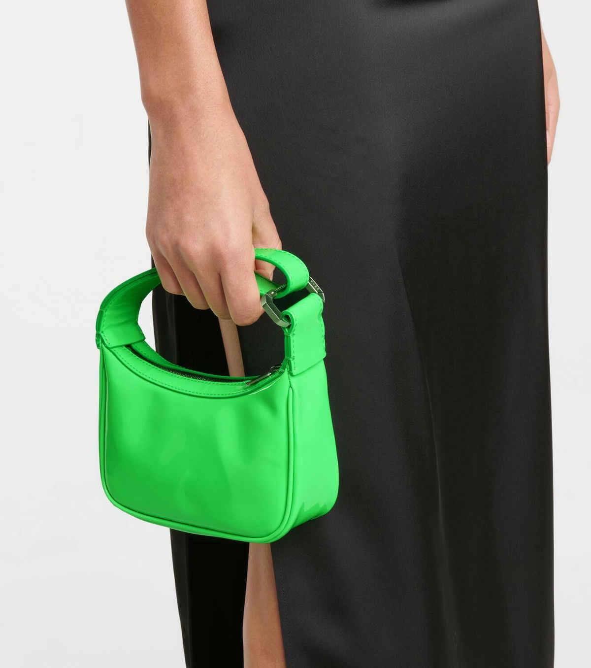 Eéra Moonbag Mini patent leather clutch