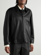 Fear of God - Rider Oversized Leather Jacket - Black