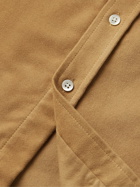 De Bonne Facture - Camargue Cotton-Moleskin Shirt - Brown