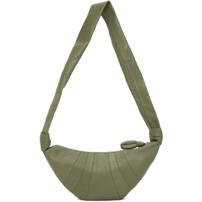Lemaire SSENSE Exclusive Green Small Croissant Bag Lemaire