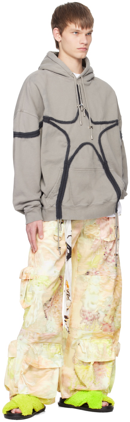 Collina Strada Yellow Garden Cargo Pants