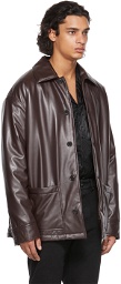 Opening Ceremony Faux-Leather Car Jacket
