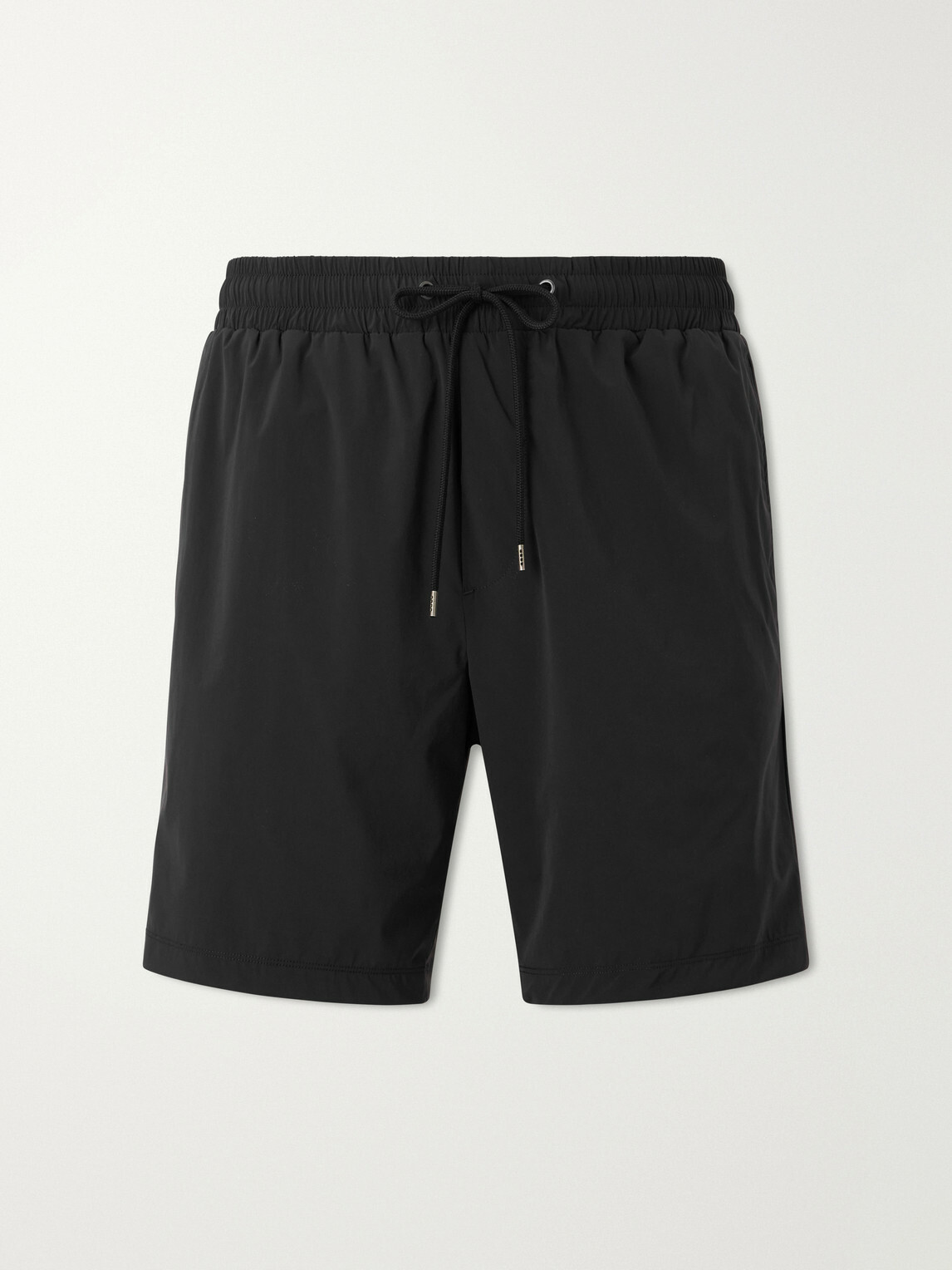 James Perse - Straight-Leg Mid-Length Swim Shorts - Black