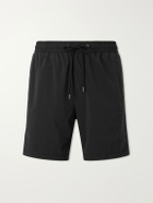 James Perse - Straight-Leg Mid-Length Swim Shorts - Black