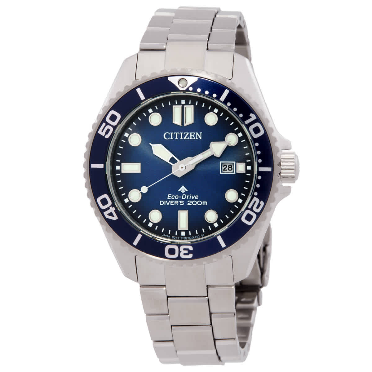 Citizen Promaster Dive Eco-Drive Blue Dial Mens Watch BN0260-54L
