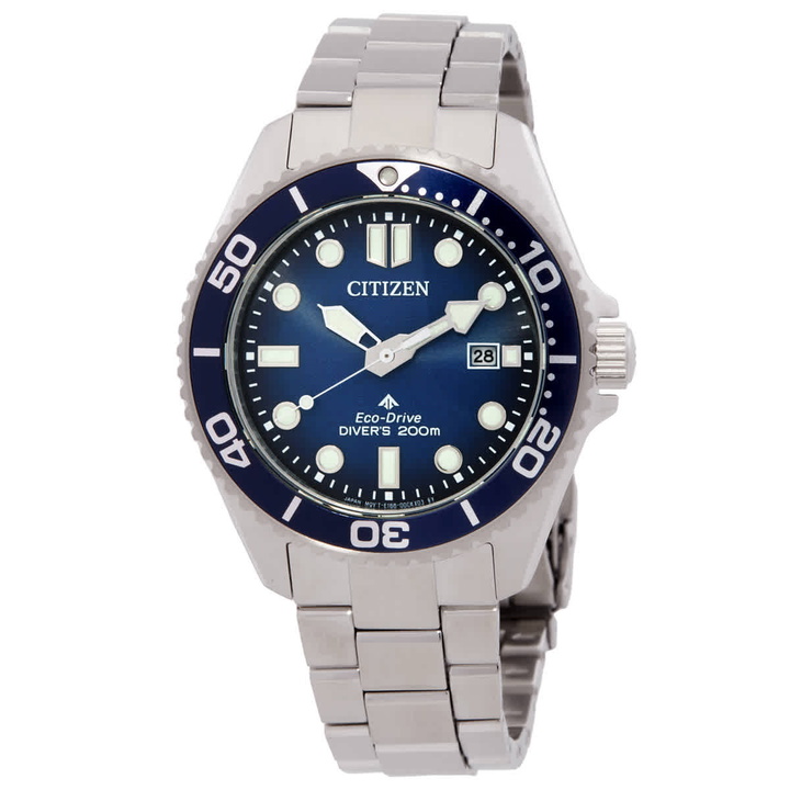 Photo: Citizen Promaster Dive Eco-Drive Blue Dial Mens Watch BN0260-54L