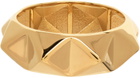Valentino Garavani Gold Rockstud Ring