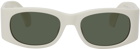 AMBUSH Off-White Gaea Sunglasses