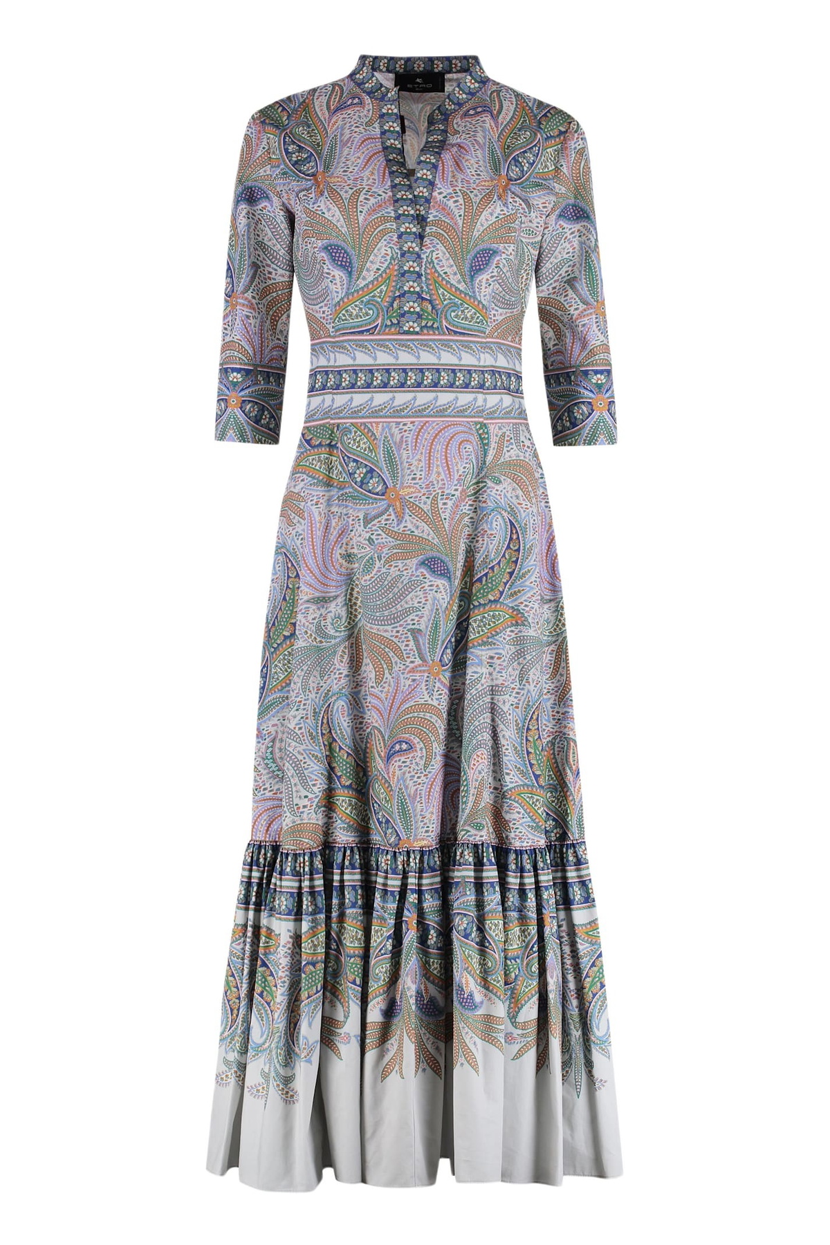 ワンピース ETRO FW22 DRESS WITH PAISLEY DESIGNS (13344_09270500) LONG DRESS WITH PAISLEY PRINT | Dresses | ETRO