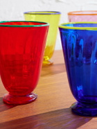 La DoubleJ - Rainbow Set Of Four Murano Glasses
