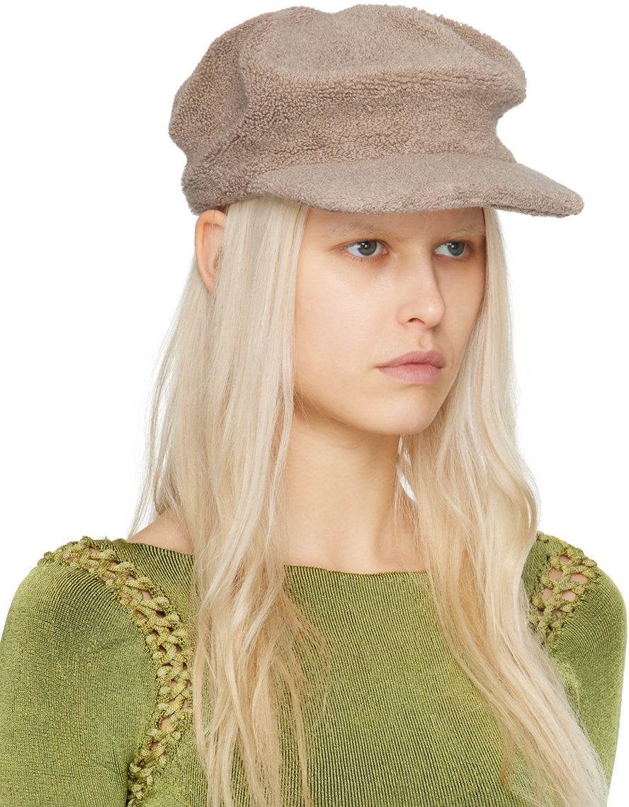 Isa Boulder SSENSE Exclusive Taupe Cap