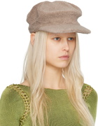Isa Boulder SSENSE Exclusive Taupe Cap