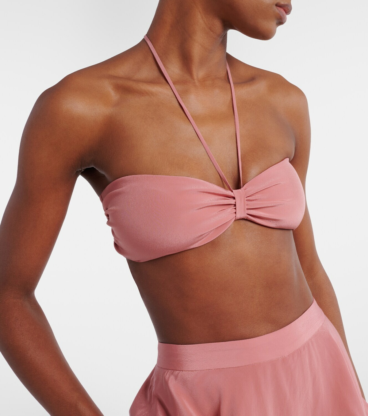 Adriana Degreas Halterneck bikini top