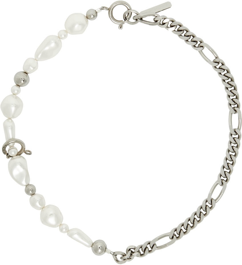 Justine Clenquet Silver Charly Choker Necklace Justine Clenquet