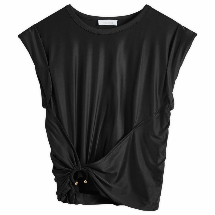 Photo: Paco Rabanne Women's Embellished T-Shirt in Black