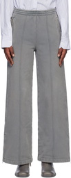 OUR LEGACY Gray Garment-Dyed Lounge Pants