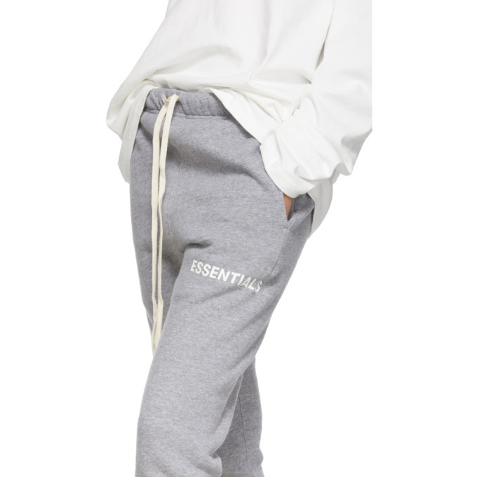 Essentials grey 2025 fleece lounge pants