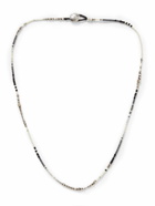 Paul Smith - Silver-Tone and Glass Beaded Necklace