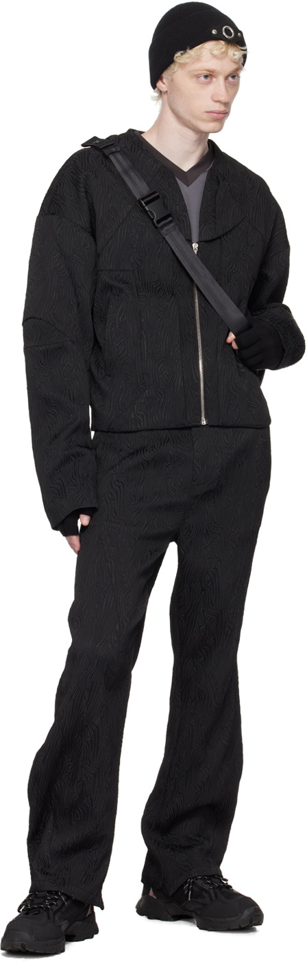 Uncertain Factor Black Quarterback Jacket