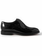 Brunello Cucinelli - Patent-Leather Oxford Shoes - Black