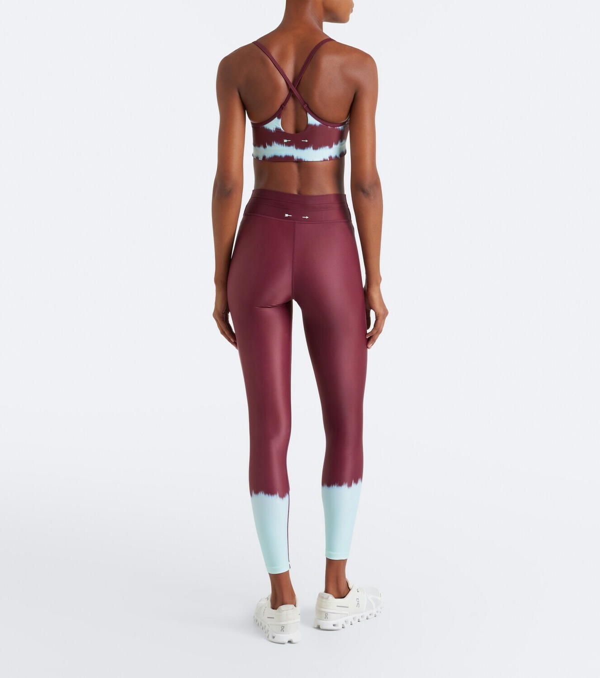 The Upside Rio Badu printed sports bra