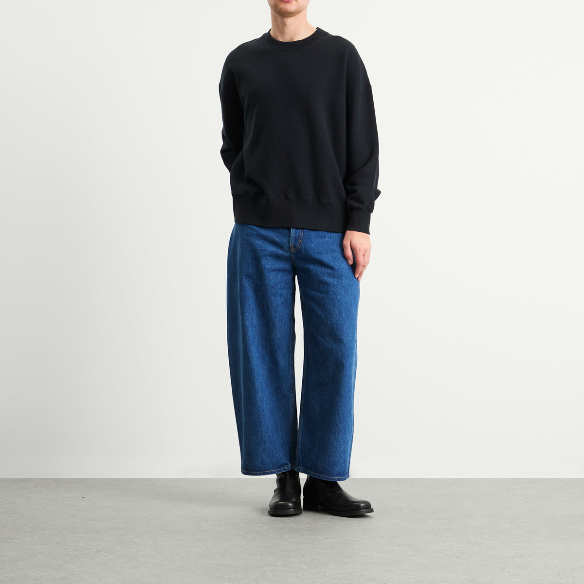 Studio Nicholson Men's x Beams Plus Holly Denim Jean in Faded Wash