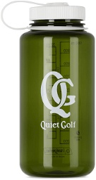 Quiet Golf Green Monogram Nalgene Water Bottle, 32 oz