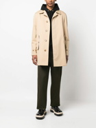 BURBERRY - Trench Coat With Logo