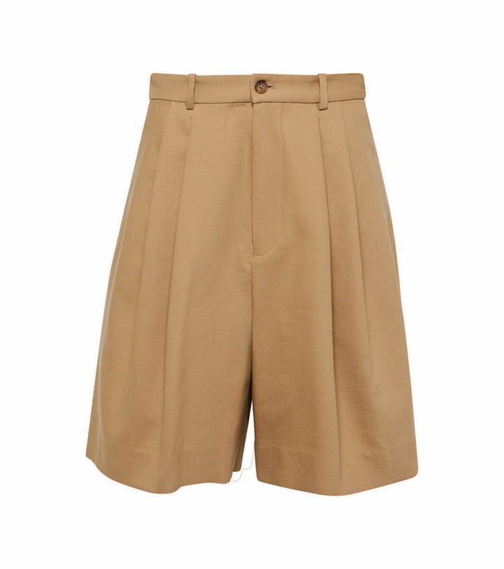 Photo: Polo Ralph Lauren Pleated cotton and wool shorts