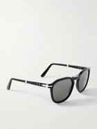 Persol - Round-Frame Foldable Acetate Sunglasses