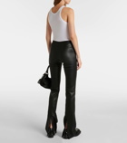 Stouls Kam leather flared pants