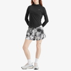 Nike Women's Swift Dri-fit UV Half-Zip T-Shirt in Black