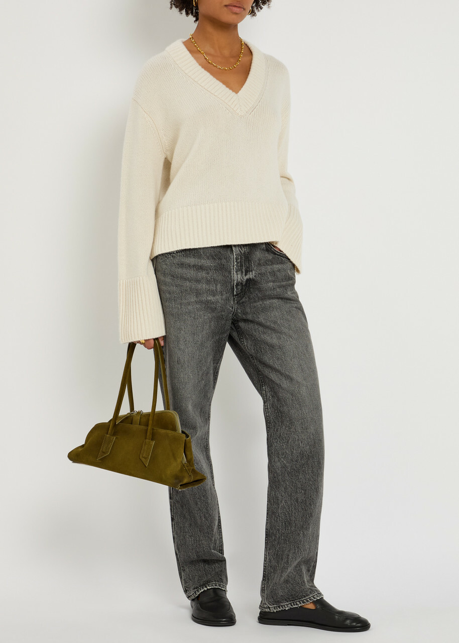 Lisa Yang Aletta Knitted Cashmere Jumper Cream