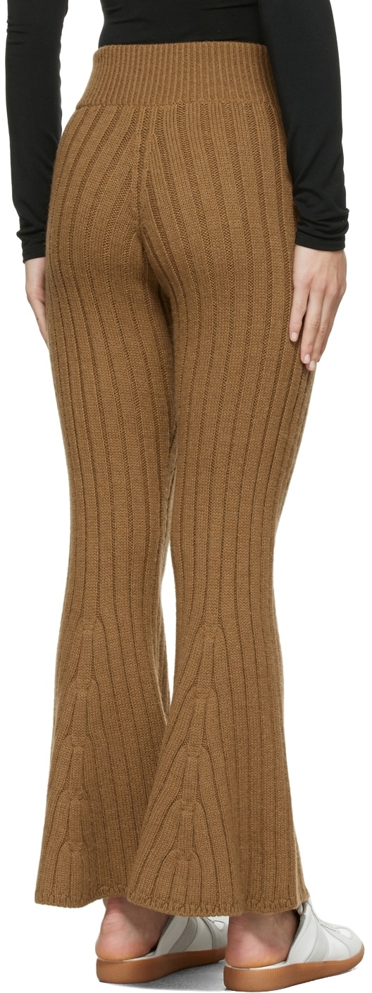 determ; Brown Flared Lounge Pants