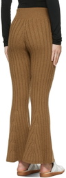 determ; Brown Flared Lounge Pants